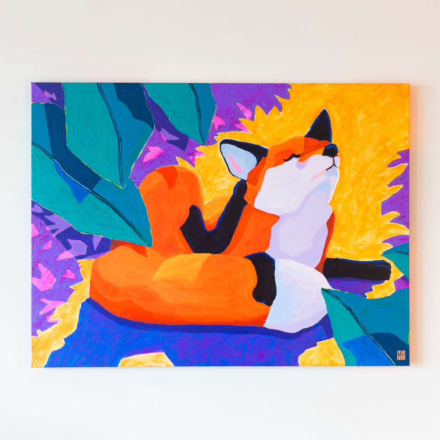 Scratchy Sunrise Fox