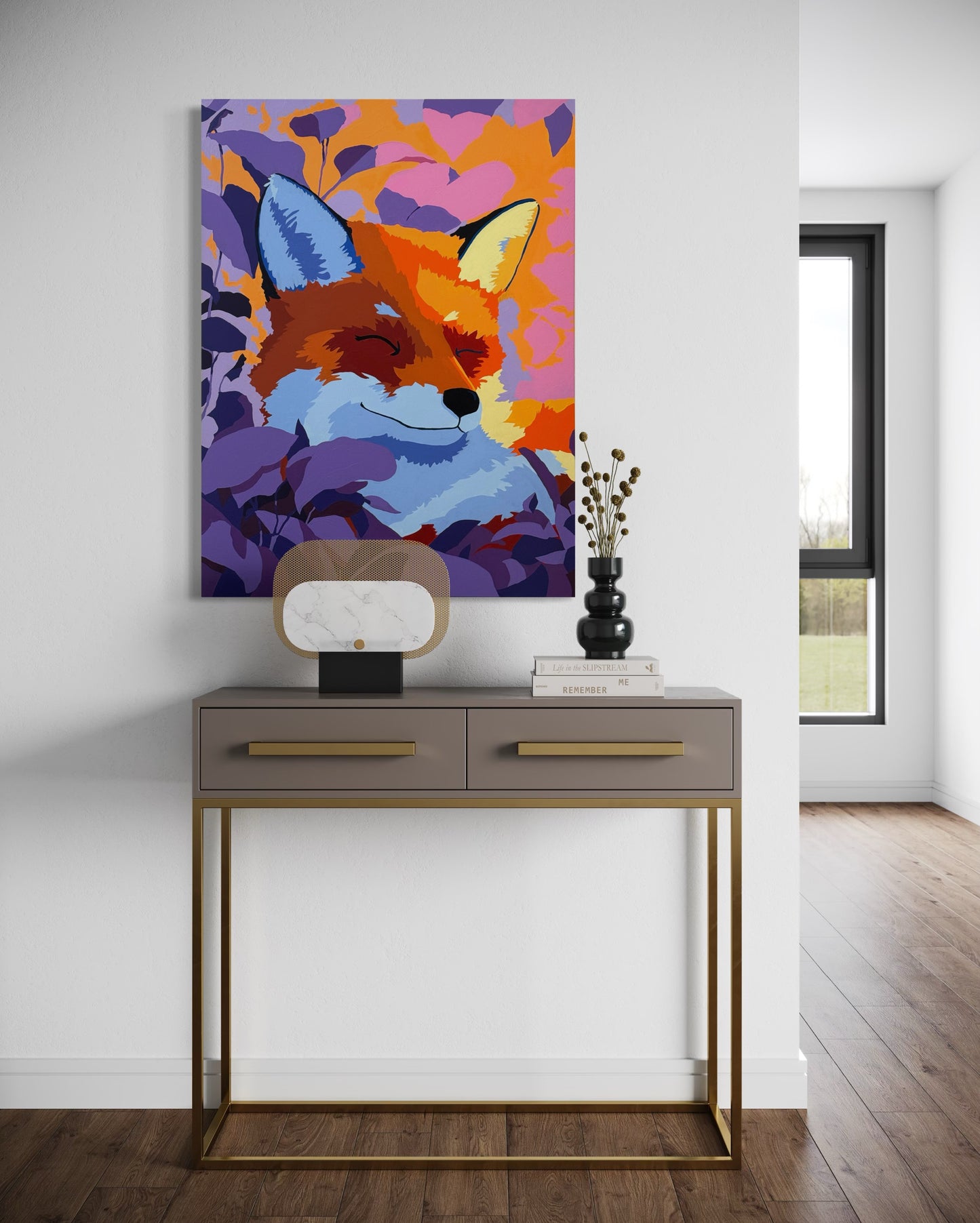 Enchanted Embers Evening Fox