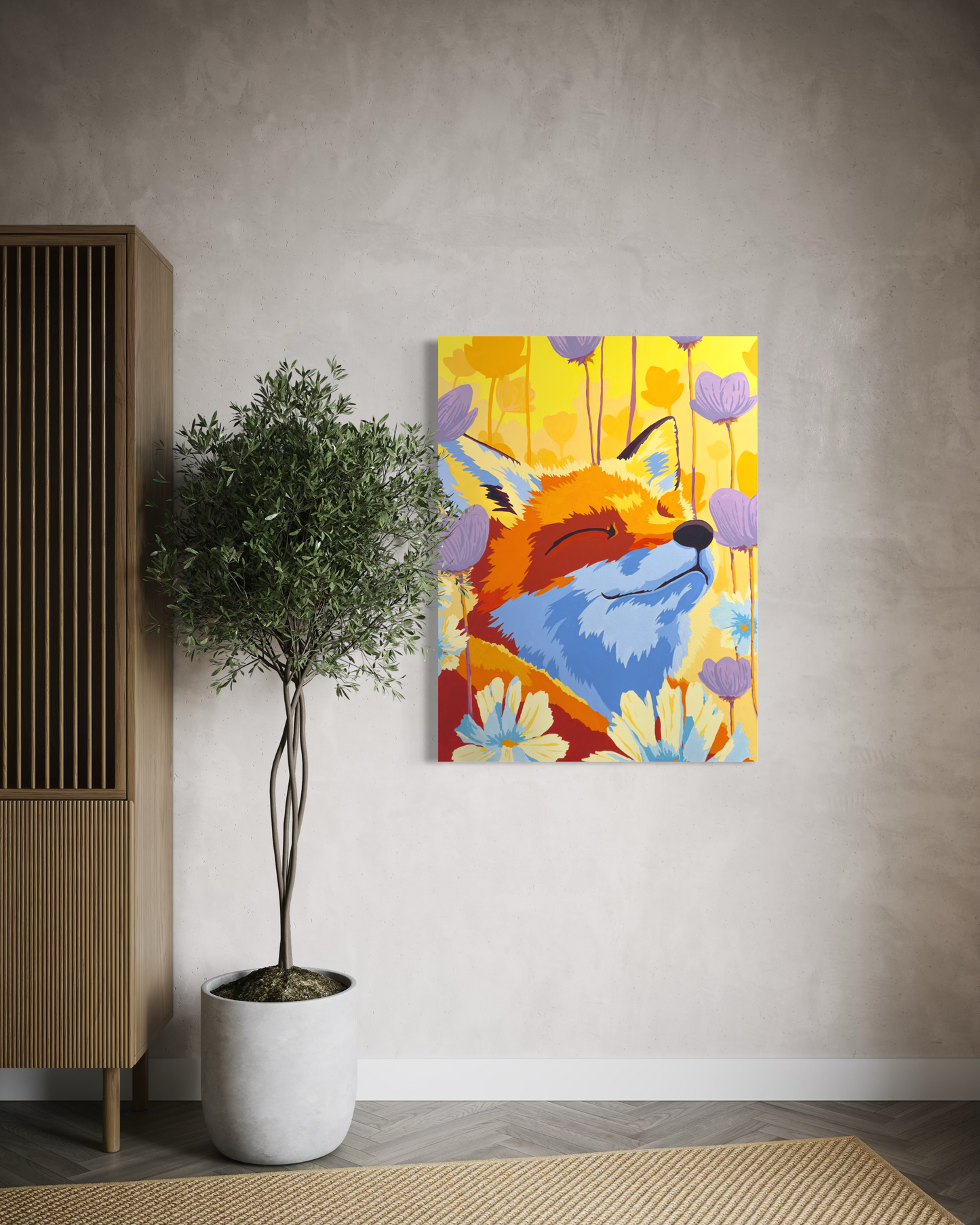 Golden Garden Glimmer Fox