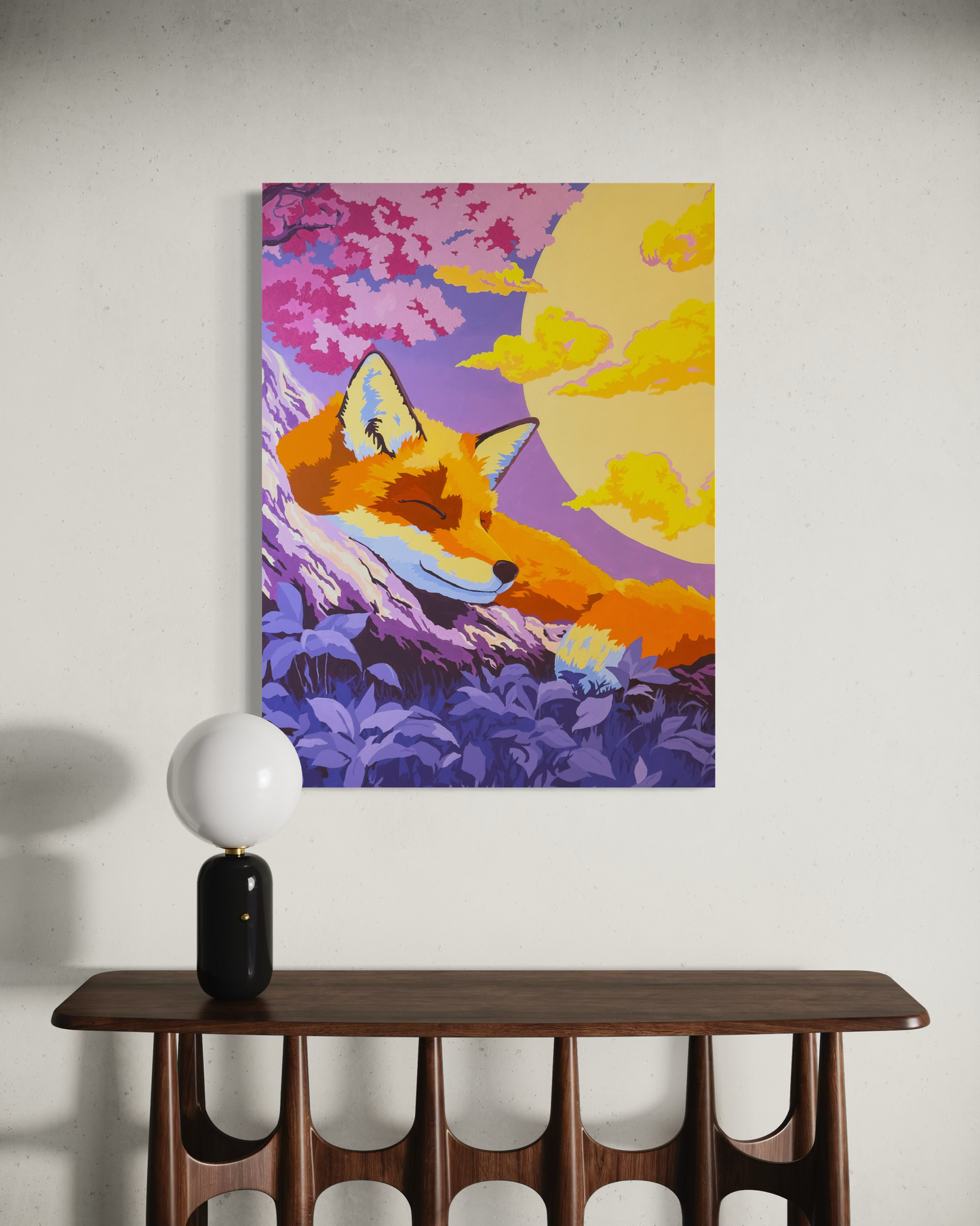 Midnight Blossom Moonbath Fox