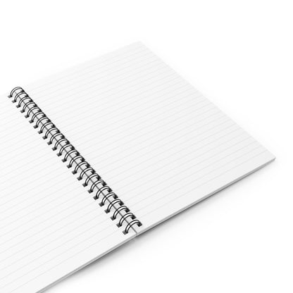 Sylvan Stillness Sleeping Fox Spiral Notebook