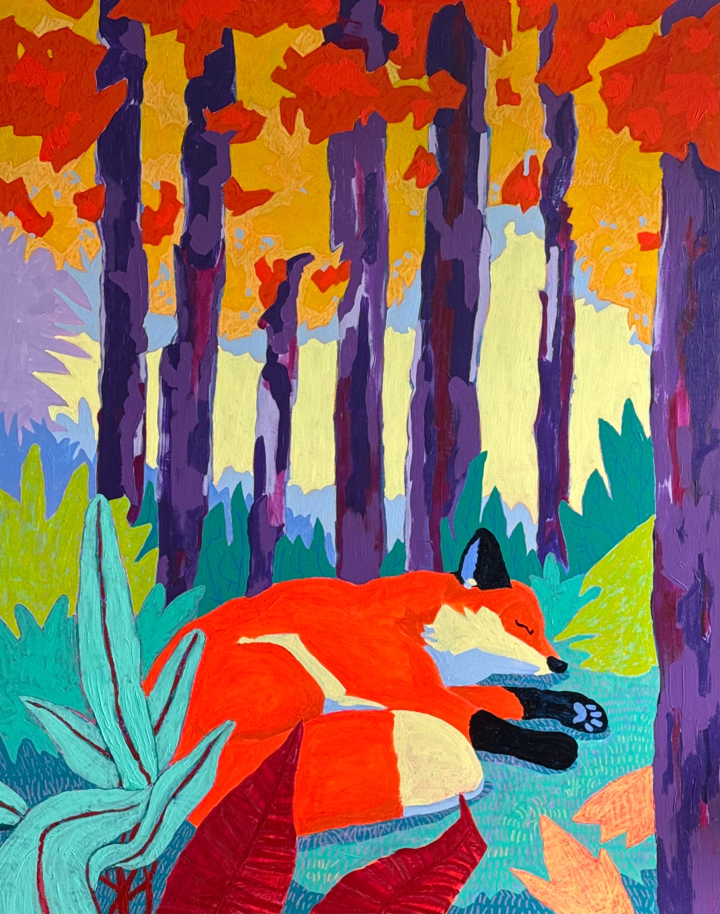 Cadmium Sunset Fox