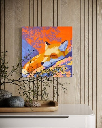 Dreaming Dayglow Desert Fox