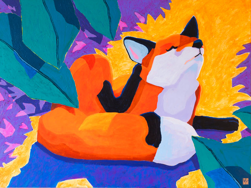 Scratchy Sunrise Fox