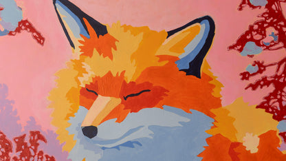 Glowy Winter Fluff Fox