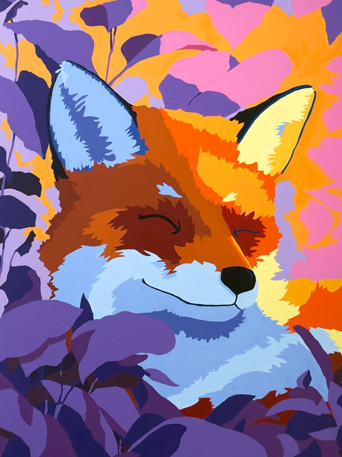Enchanted Embers Evening Fox