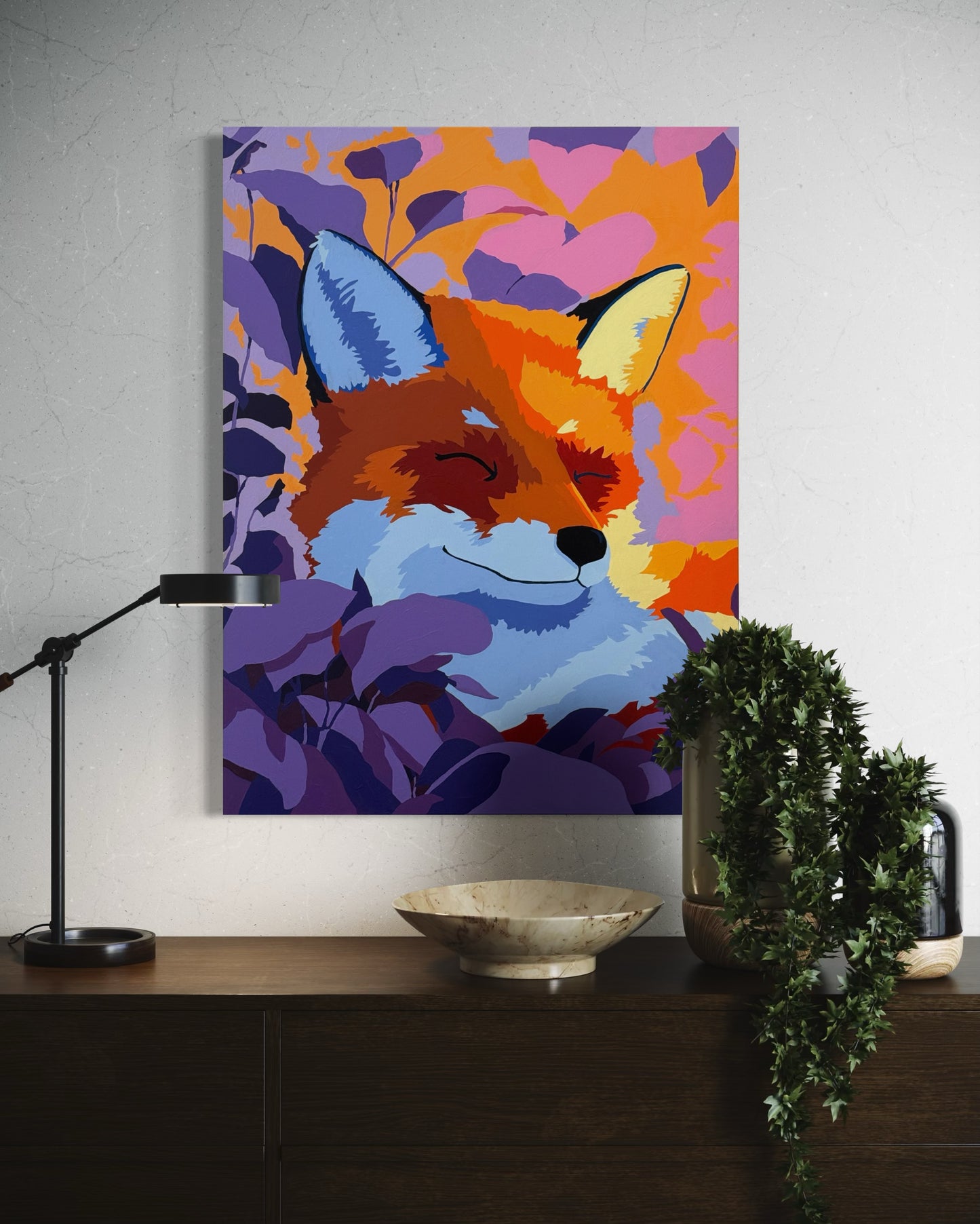 Enchanted Embers Evening Fox