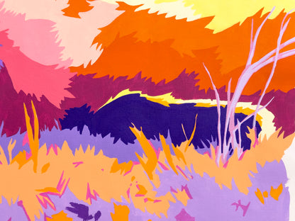Saffron Sunset Slumber Fox