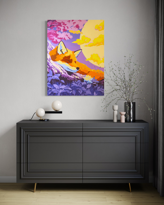 Midnight Blossom Moonbath Fox