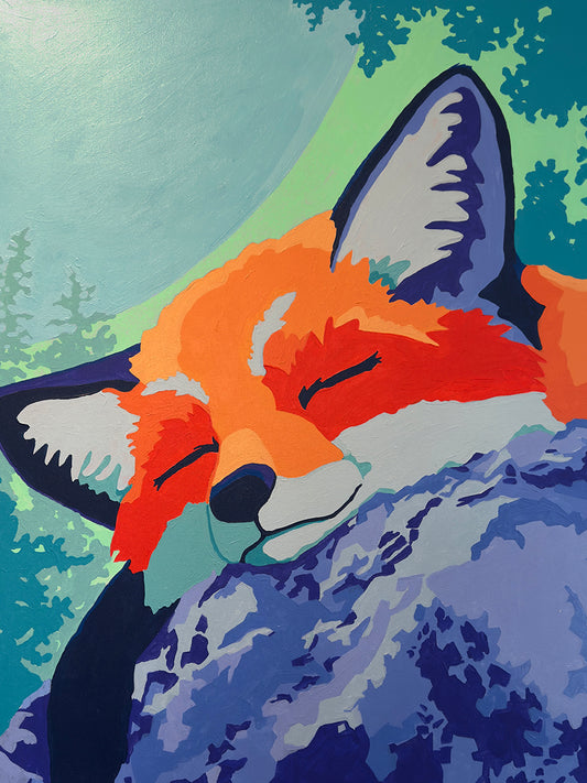 Minty Moon Mountain Fox